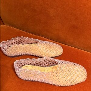 Steve Madden Grove Clear Jelly Flat